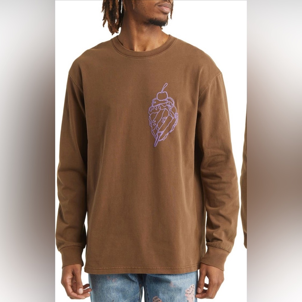 ICECREAM dough LS Knit long sleeve shirt